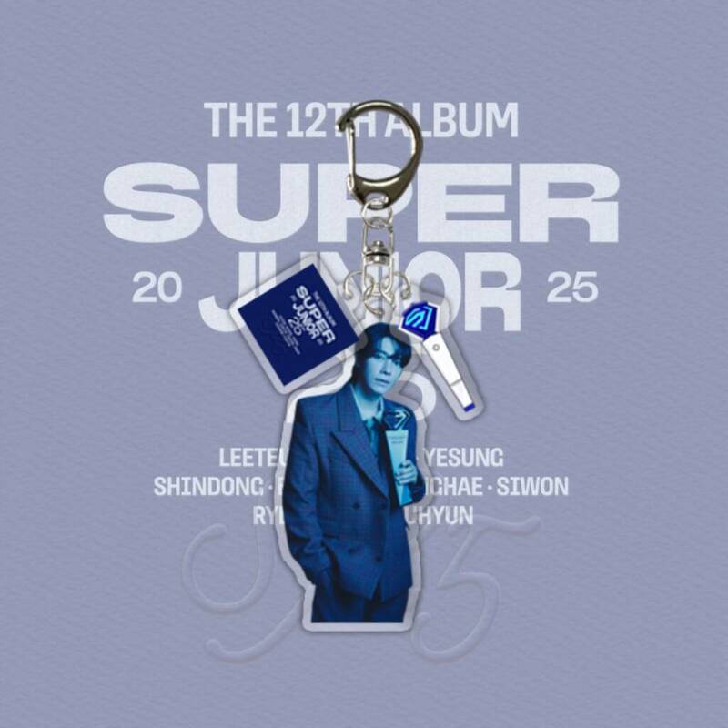 25年SUPER JUNIOR亚克力钥匙扣物料钥匙扣背包挂件金希澈李东海|undefined