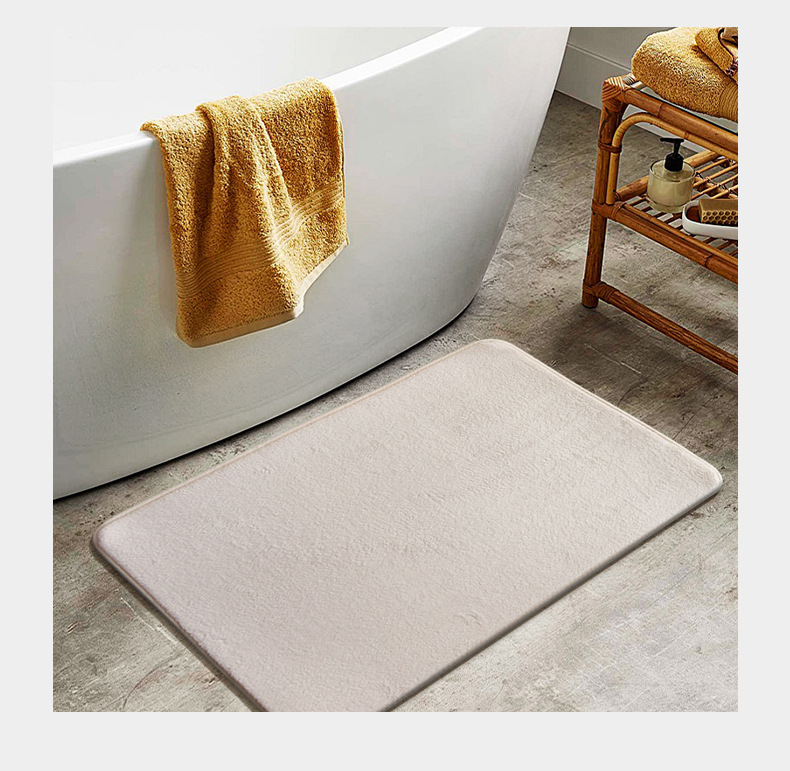 珊瑚绒地垫,门垫,脚垫,记忆棉地垫
