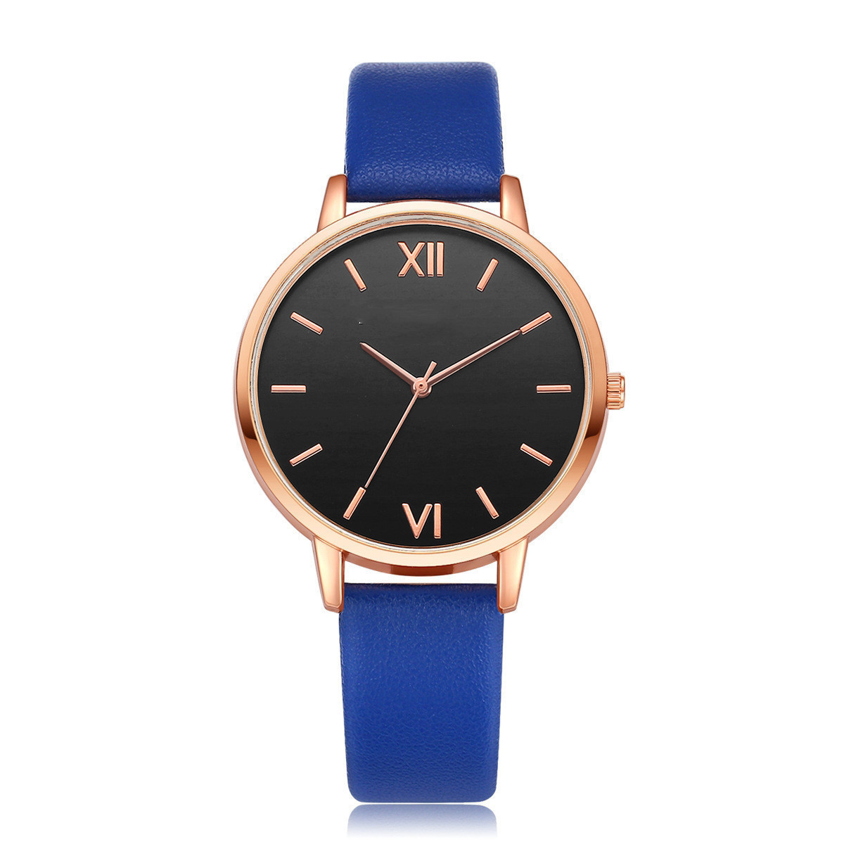 ins new minimalist watch set quartz watch trend pu strap ladies watch strap bracelet set_voghion.com