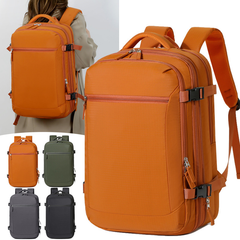 Expandable casual backpack, lightweight business travel backpack, large-capacity multifunctional laptop bag for female students Expandable casual backpack, lightweight business travel backpack, large-capacity multifunctional laptop bag for female students