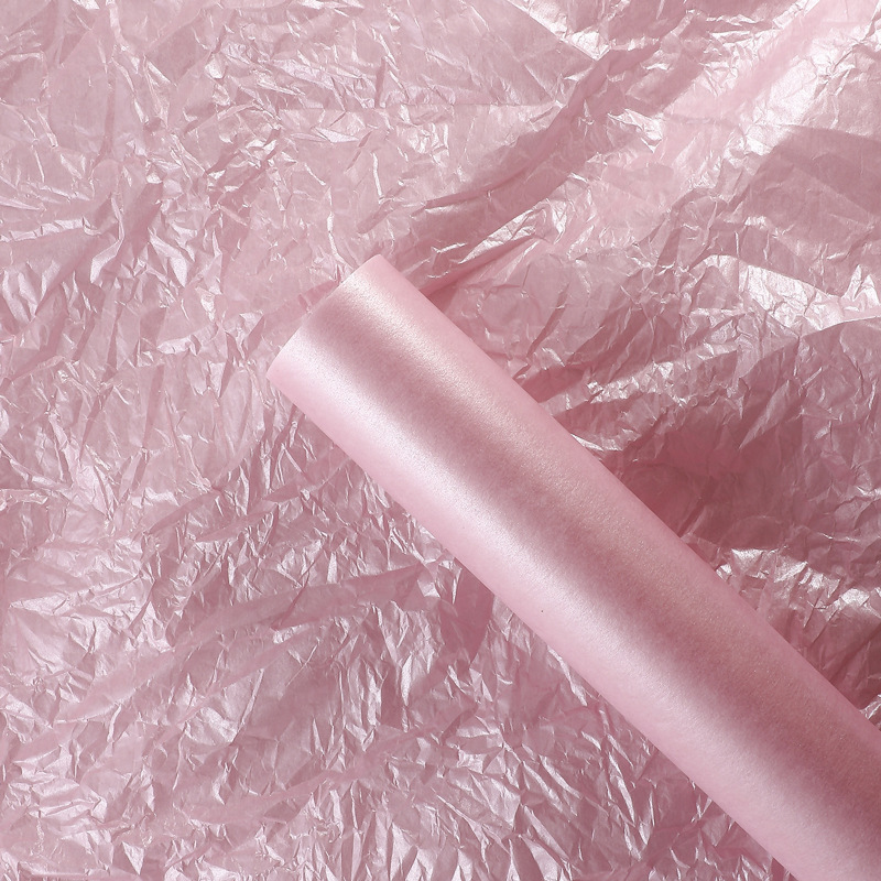 Nuevo papel de pera 70*50cm papel de envolver flores forro base mano amasando papel de algodón papel de envolver flores al por mayor fabricante