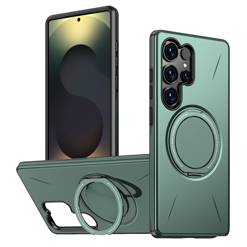 适用三星s26ultra壳派手机壳pro二合一防摔带磁吸360阻尼支架s25u|undefined