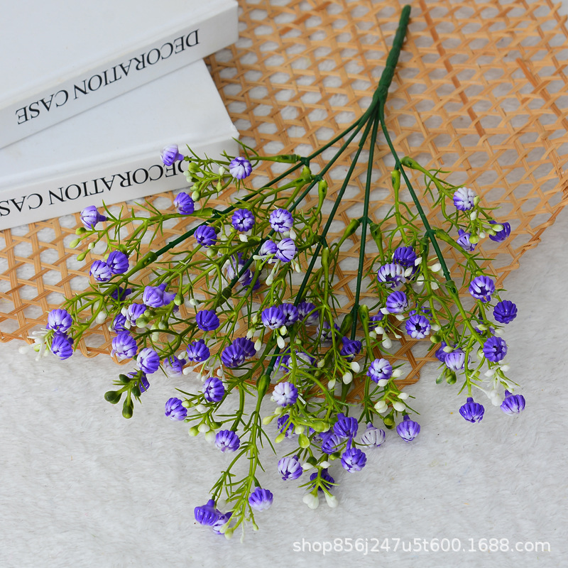 La sensación de la mano de las estrellas para el ramo de flores simuladas decoración de boda del hogar noche fragancia flores falsas fabricantes de ramo de flores artificiales al por mayor