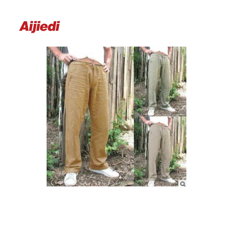 Jogger Loose Casual Pants Sports Pants Simple Drawstring Men's Casual Pants Straight Plain Pocket Decorative Color