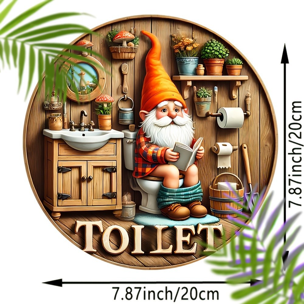 Colgante en el lugar retro nostálgico logotipo redondo de madera lista de pared decoración de animales serie bienvenida puerta de pared
