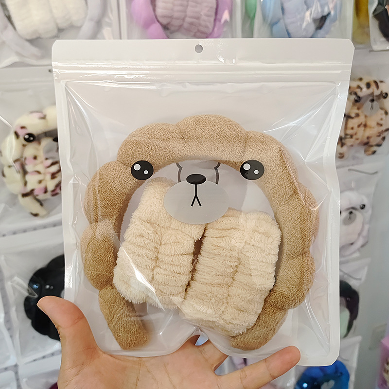 Europa, América, Amazon, nueva diadema de nubes, belleza, yoga, diadema de todo fósforo, esponja para el lavado de cara, diadema, cinta para el cabello, caja de regalo