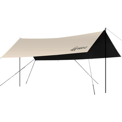 Avtomobil yan çətirləri, Black Glue Sunscreen Rainproof Canopy