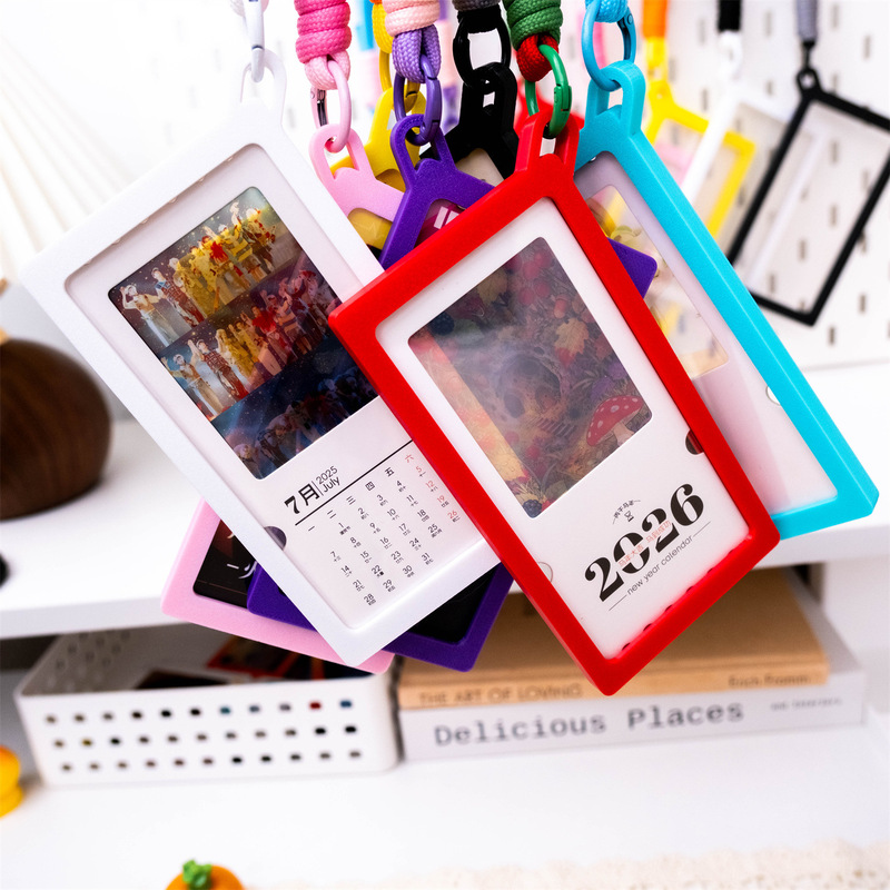 Creative Calendar Zigzag Reverse Film Postcard Ticket Stub Protective Cover Film Film Bookmark Pendant Protective Cover