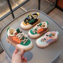 儿童大棉鞋加绒加厚冬季女童鞋子运动鞋防寒皮面宝宝男童棉鞋特厚