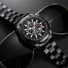 Men's watch, steel belt, sports calendar, waterproof quartz watches, 2023 collection, wholesale