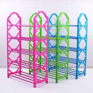 Cross-border Hot-selling Exquisite Multi-layer Shoe Rack Movable Five-layer Shoe Rack Daily-use Multi-layer Shoe Rack Practical Simple Shoe Rack