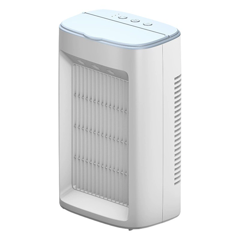 Охладитель воздуха бытовой двойной вентилятор распыления увлажнения двойного назначения холодный вентилятор настольного студенческого общежития охлаждения небольшой холодный вентилятор