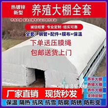 大棚全套种植棚羊棚养猪大棚骨架家用养鸡养殖棚专业温室牛棚大棚