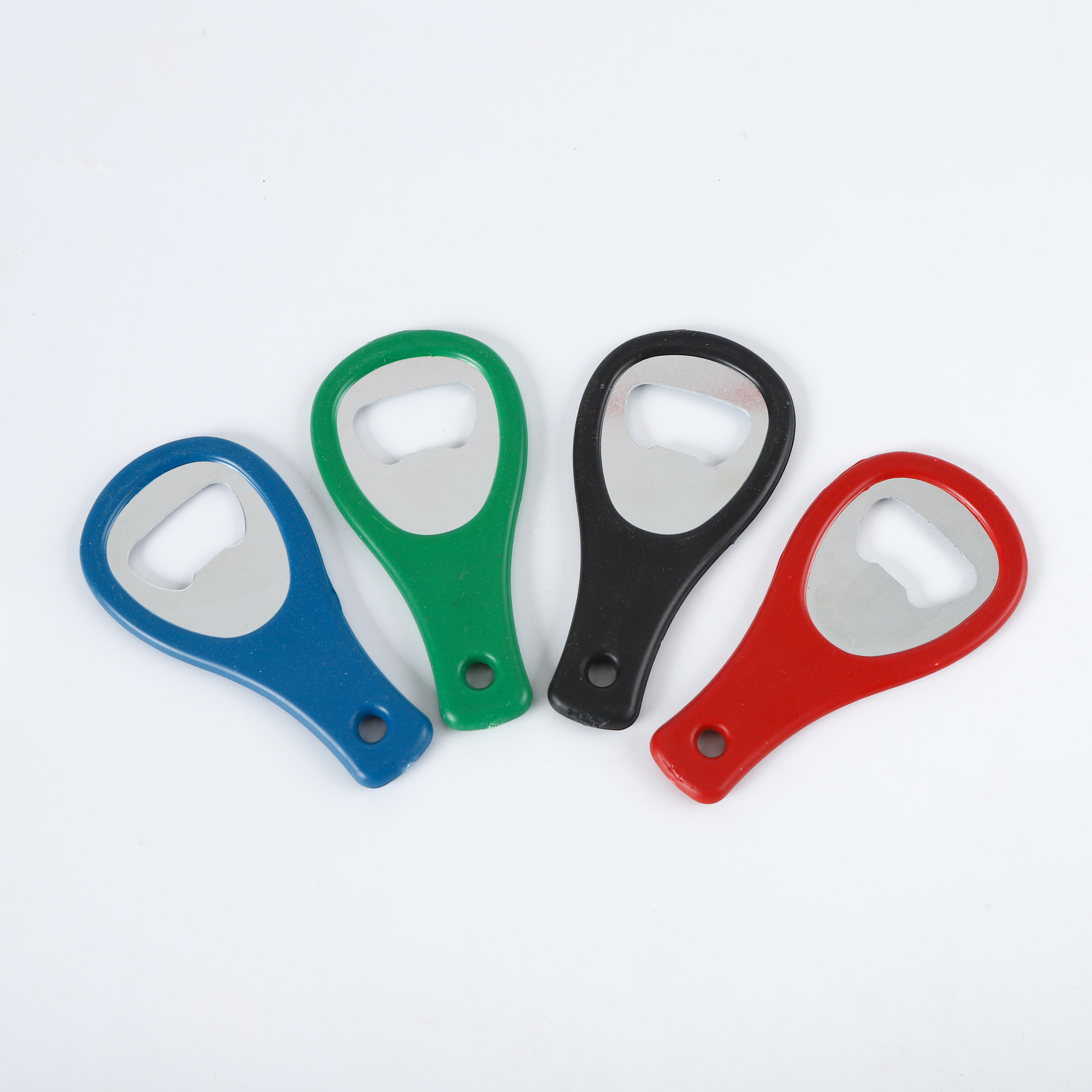 In-stock plastic bottle opener, advertising beer opener, thickened tennis racket bottle opener, logo screen printing