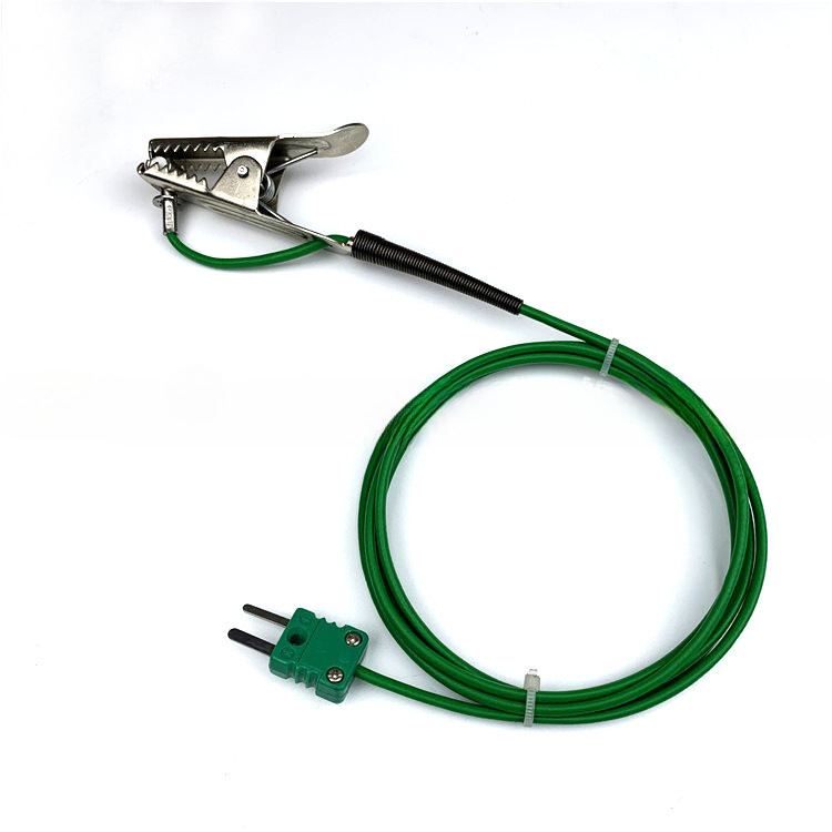 炉温跟踪仪夹子热电偶 WRN-01J 夹子形测温探头 隧道炉夹子测温线