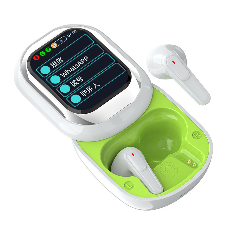 2025 新しい Bluetooth ヘッドセットクロスボーダー Ai 翻訳スライドカバーワイヤレス翻訳ヘッドセットスライドカバーデザインタッチスクリーンクロスボーダー|undefined