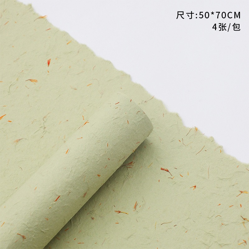 Nuevo papel de pétalo desmenuzado, papel de estilo, papel de embalaje de ramo, papel de embalaje de flores de alta calidad, papel Dongba, papel floral, lote