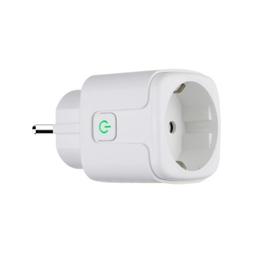 Colorful duck egg single-key wireless remote control switch, small size EU standard RF plug for home appliances control, LED lamp plug