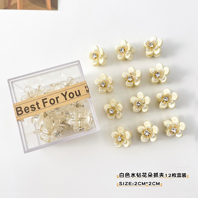 Lado flequillo clip horquilla Mini tamaño pequeño clip femenino frente trenzado pelo clip tocado verano princesa cabeza horquilla