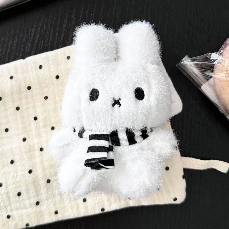 Mify限定ミッフィーうさぎストラップかわいいウサギのバッグストラップぬいぐるみ漫画カップル诞生日プレゼント|undefined