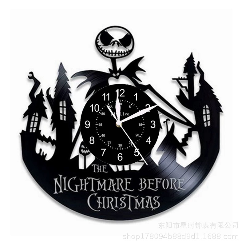 Reloj de pared grabado de vinilo personalizado Retro decoración de la sala de estar arte de pared reloj antiguo reloj de casa