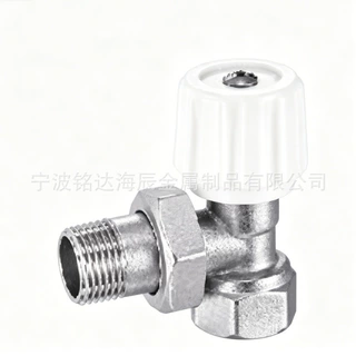 加厚铜散热器阀门 安装简便 水暖系统专用主体黄铜供暖系统专用