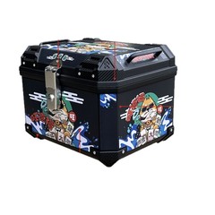 大容量トランクアルミ合金大型スクーター電気自動車ユニバーサルオートバイテールボックス非荷物