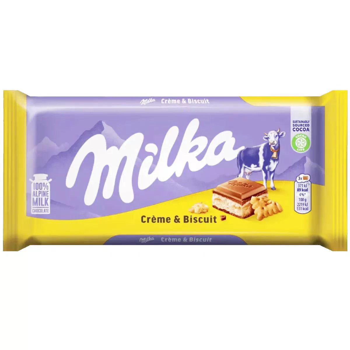 Импортированный шоколад (MILKA) большая плитка — ореховый молочный сэндвич, ассорти вкусов, ~100 г