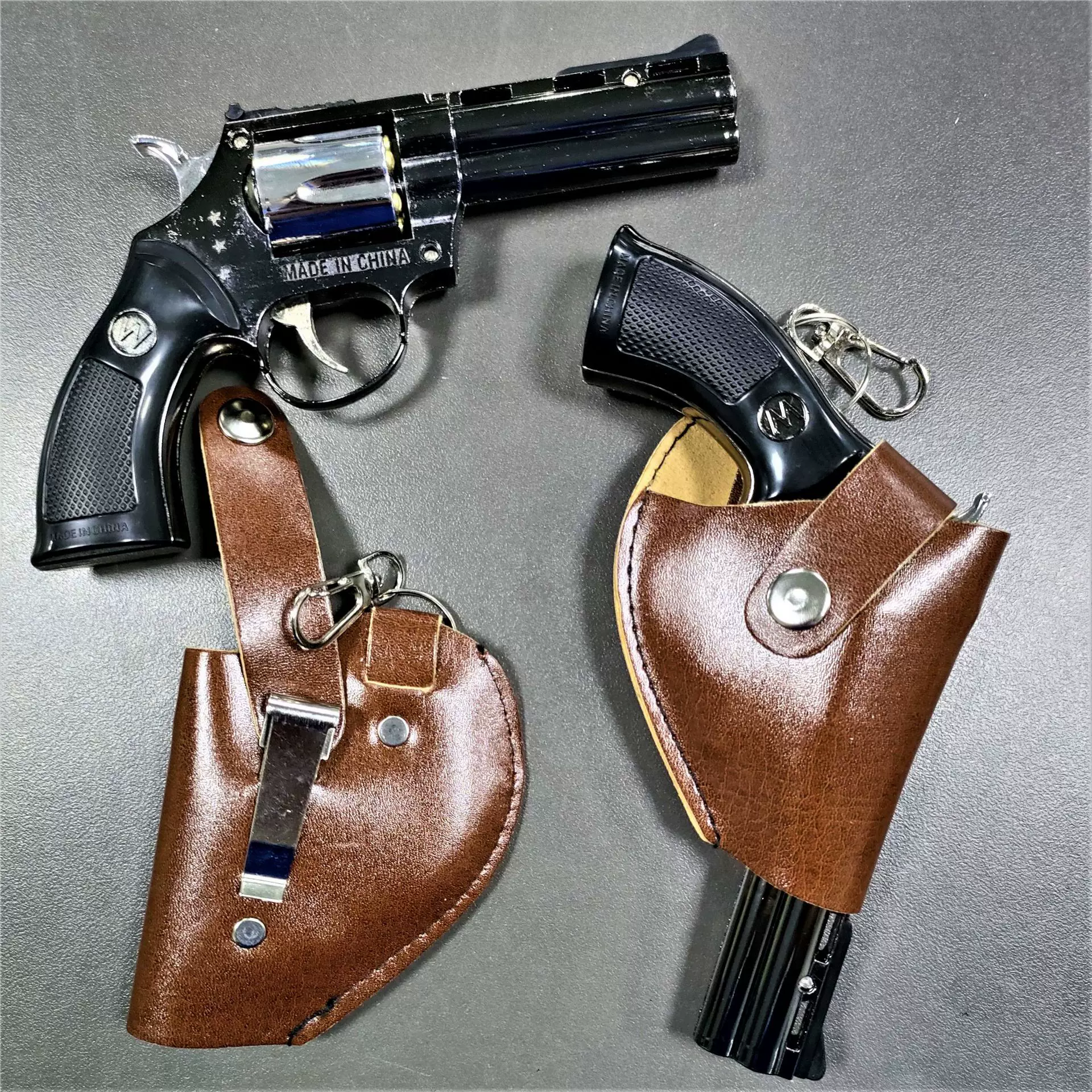 不可发射玩具枪模型皮套枪革命老区旅游纪念品工艺品红色旅游礼品