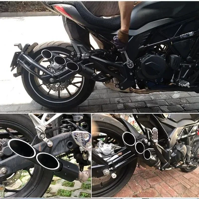 in-line TOCE MT09 motorcycle – Exhaust pipe