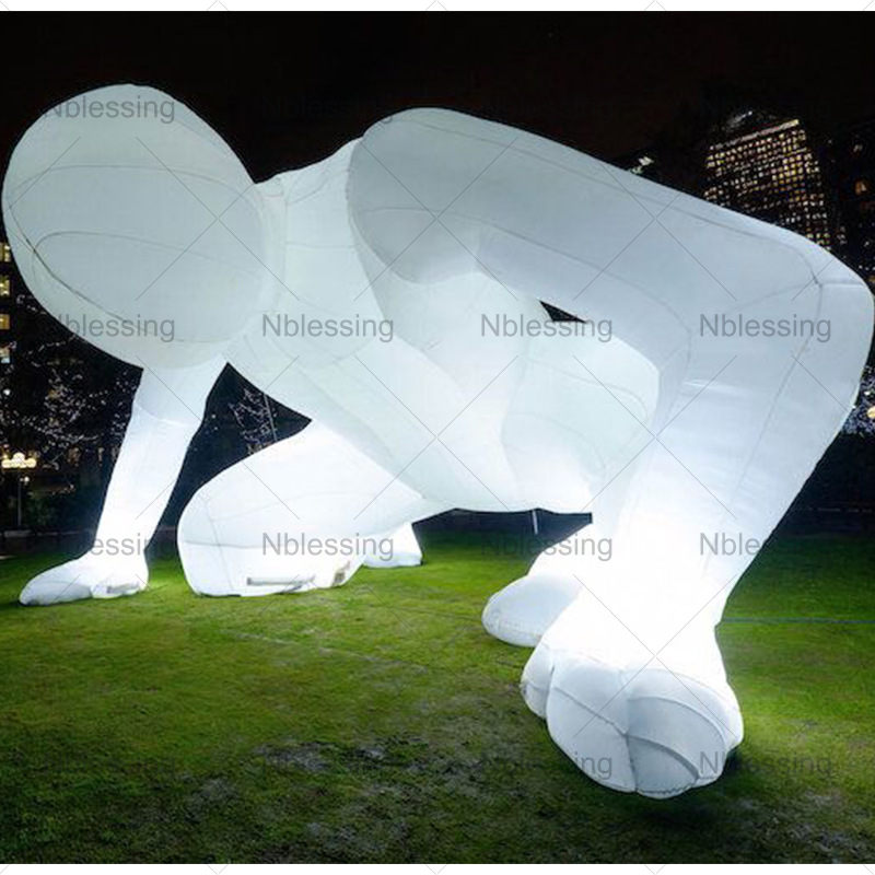 充气气模开业吉祥物大型广告活动充气卡通模型行走人偶美陈