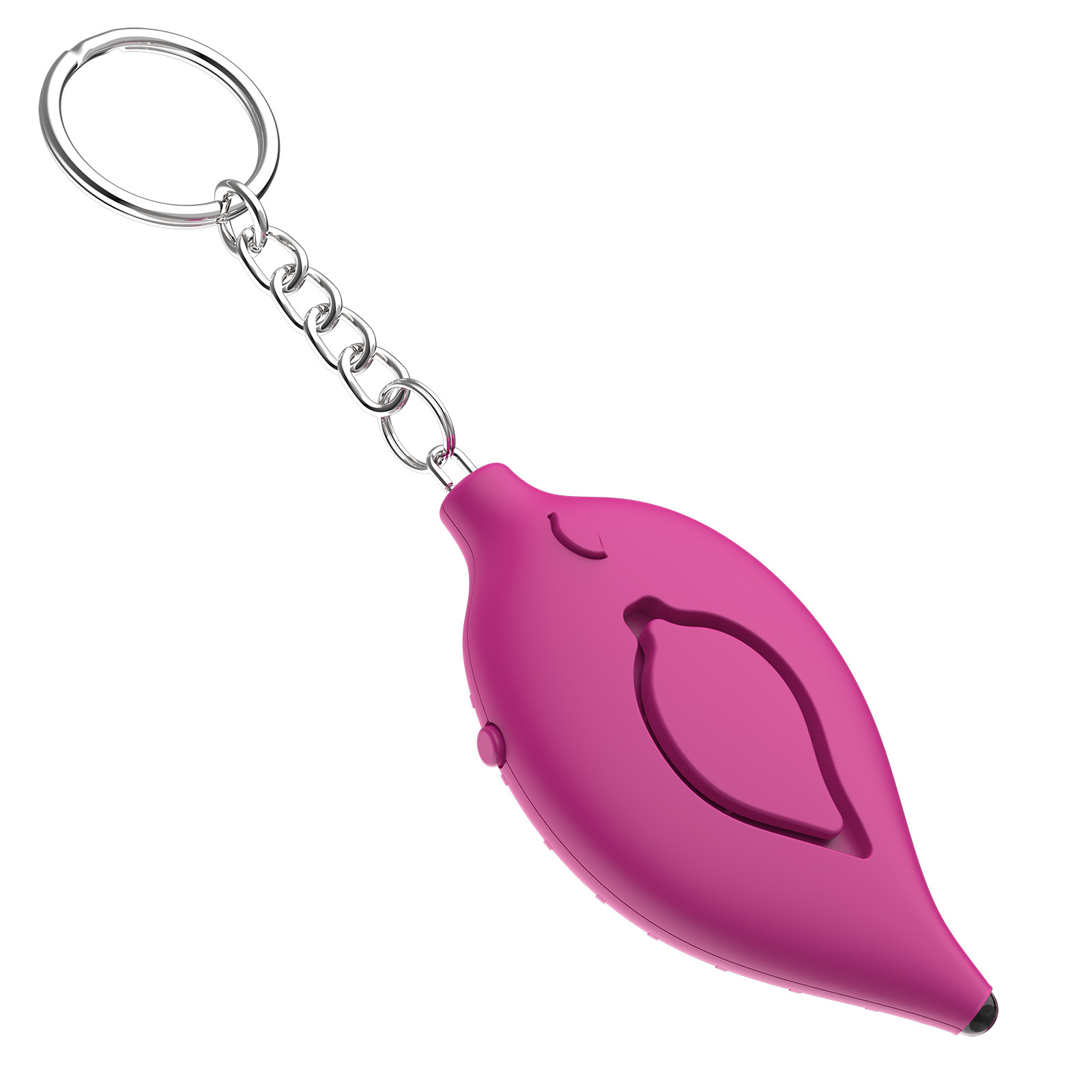 Alarma Personal Forma de Hoja MP-A01 con Luz LED 130 dB para Defensa Personal Femenina image 10