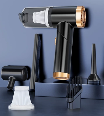 folding vacuum cleaner, Tozsoranlar - q108-black-gold