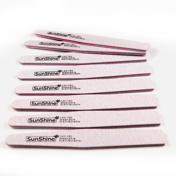 SUNSHINE nails sand strips rubbing nail shop with coarse polishing…