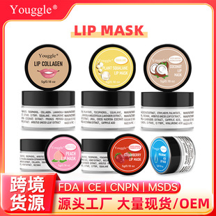 Cross-Border Products Tk Amazon Best-Selling Lip Mask Anti-Drying, Exfoliating, Hydrating, Moisturizing and Diluting Lip Lines Lip Mask