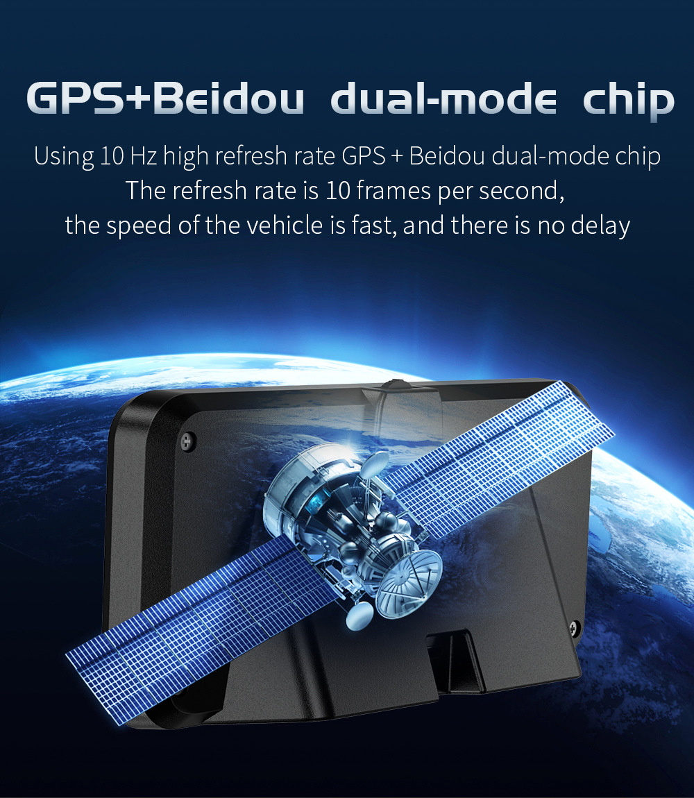 Cross-border car HUD universal head-up display, Beidou GPS speedometer, intelligent high-definition head-up display