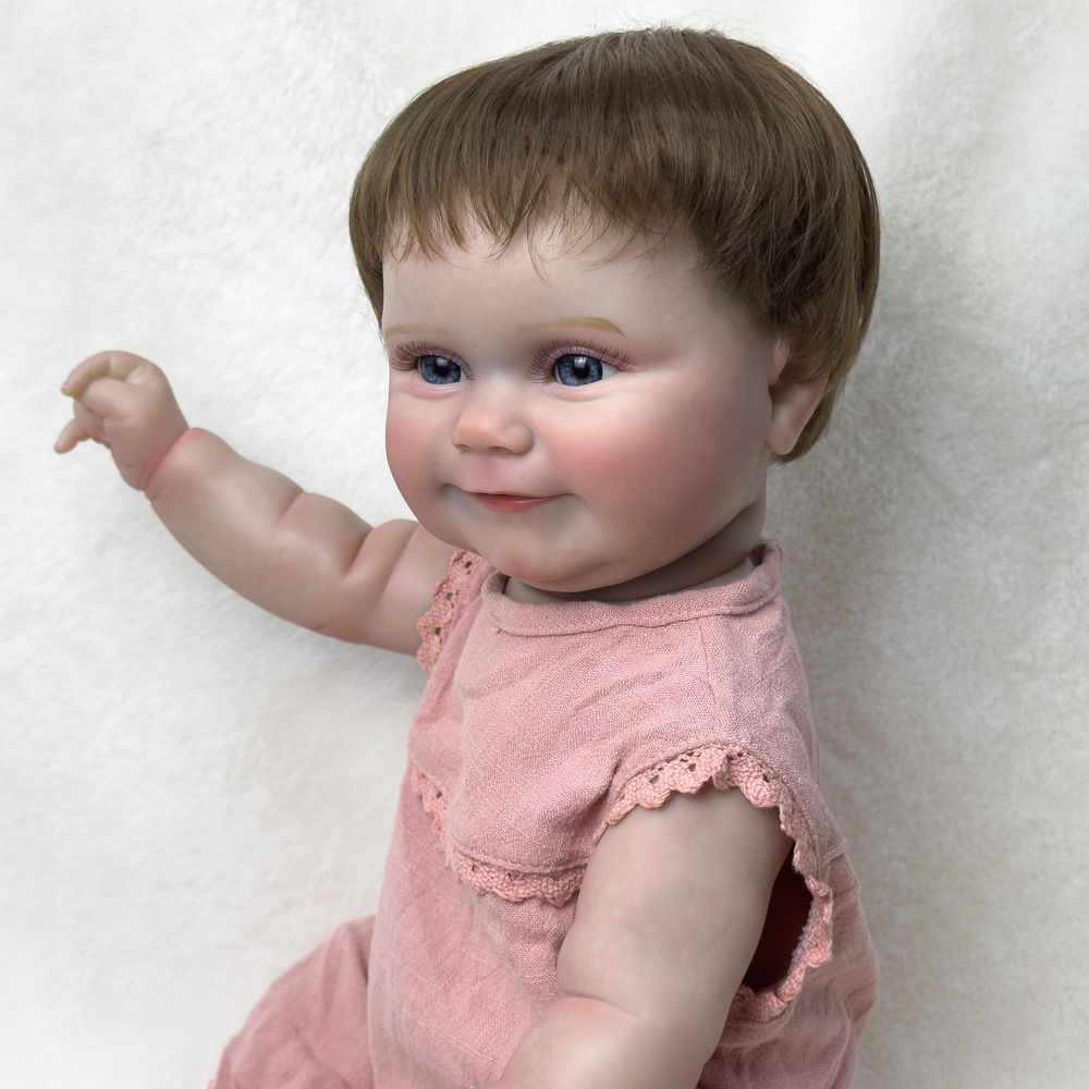 Fuente de muñeca puede entrar en dieM bebés todo el caucho comercio electrónico 50 cm transfronterizo pesado AD muñeca simulación agua Henghua