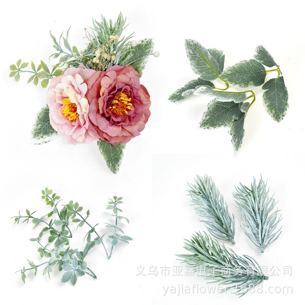 Artificial Aquatic Leaves, Realistic Phoenix-Tail Ferns for Wedding & Floral Decor, Lightweight Pack