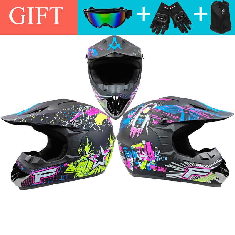 Cross-Border Foreign Trade Off-Road Helmets, Beach Bike Helmets, Youth Mountain Bike Downhill Helmets, Go-Kart Helmets, Electric Bike Helmets