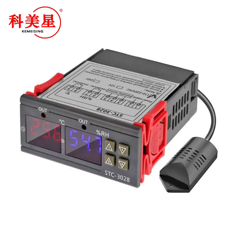 STC-3028 интеллектуальный цифровой дисплей температуры и влажности контроллер селекции температура инкубации и влажность метр Влажность метр регулятор температуры