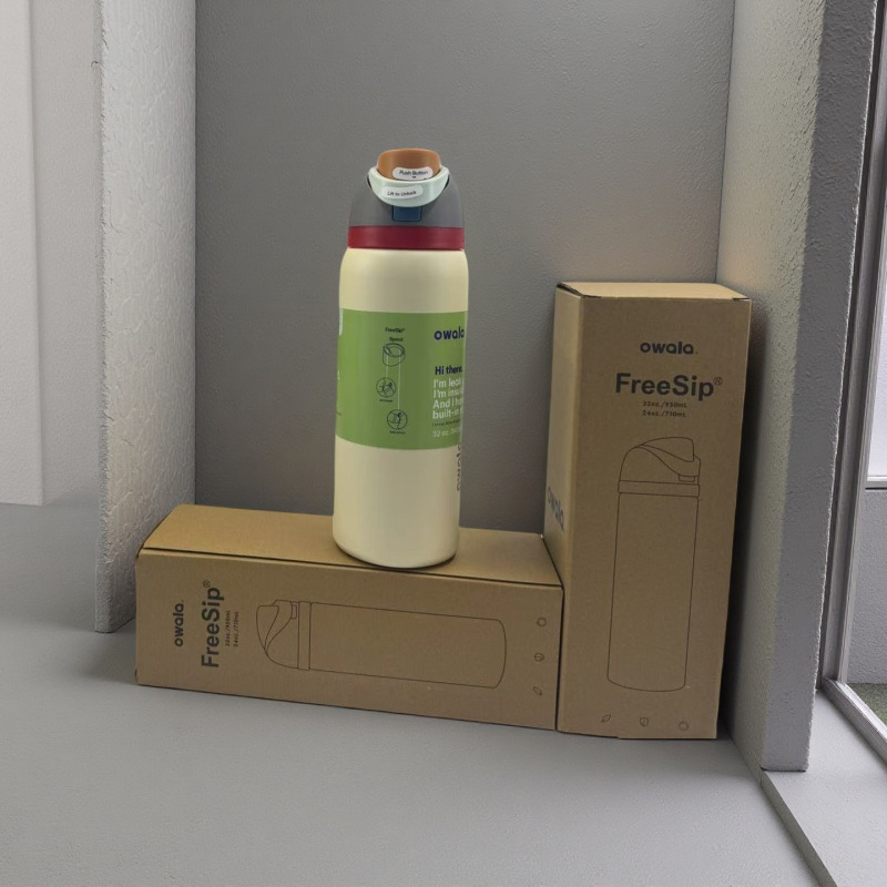 新款Owala32oz24oz运动水壶304不锈钢保温杯户外便携手提式双饮杯|undefined