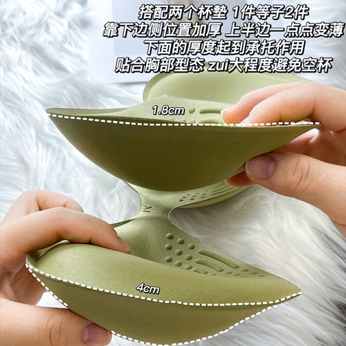 Expanded underwear for women with small breasts, large push-up, thin waist, no steel ring, secondary breast reduction, anti-sagging lace bra, comic breasts