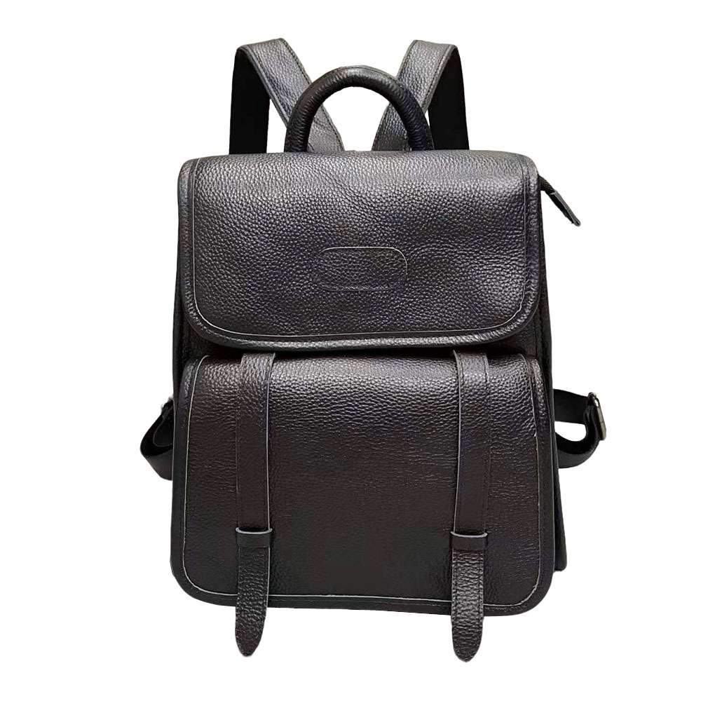 Backpack, Cowhide Women's Bag, Black Casual Shoulder Bag, Backpack, Backpack, Backpack_voghion.com