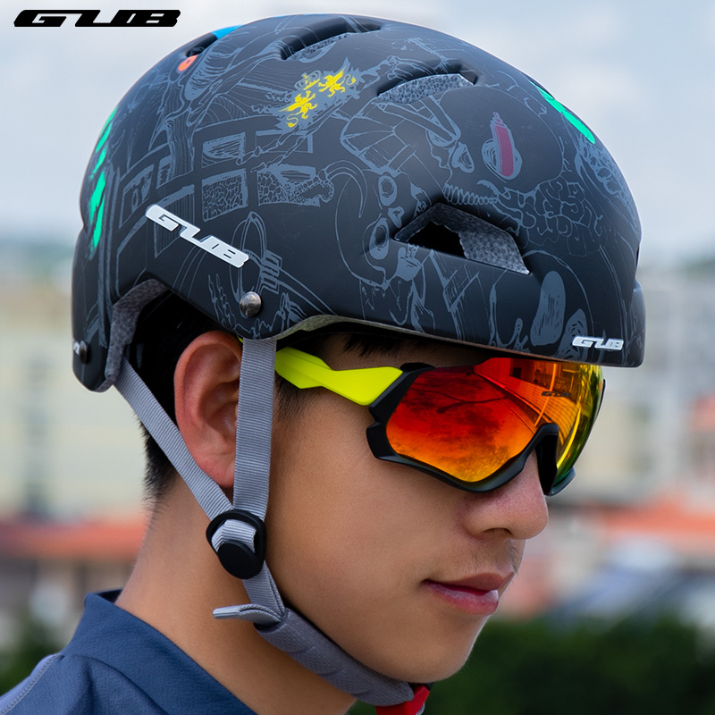 Gub Sports Outdoor Rock Climbing Mountaineering Balance Bike Helmet Protective Gear Men's Mountain Bike Cycling Safety Helmet Protection