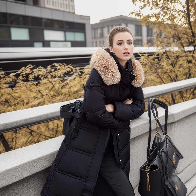 Women's Winter Coat Thick Padded Long Jacket For Women_voghion.com