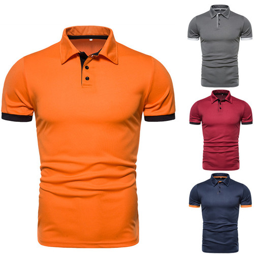 Men's Short Sleeve T-Shirt Paul 2025 Summer Polo Shirt Fashion Popular Trendy