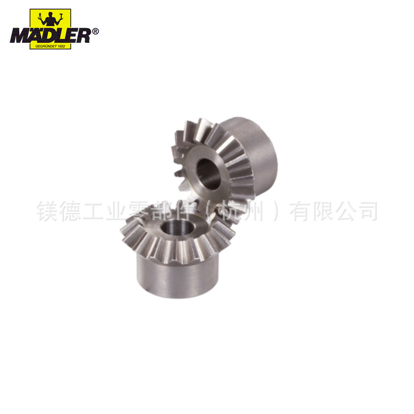 Maedler 钢制 直齿伞齿轮 ，传动比 1:1