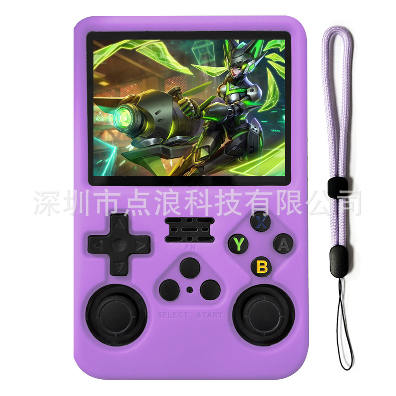 ANBERNIC R36S 携帯ゲーム機に適したシリコン保護カバー防塵収納ボックスソフトシェル|undefined