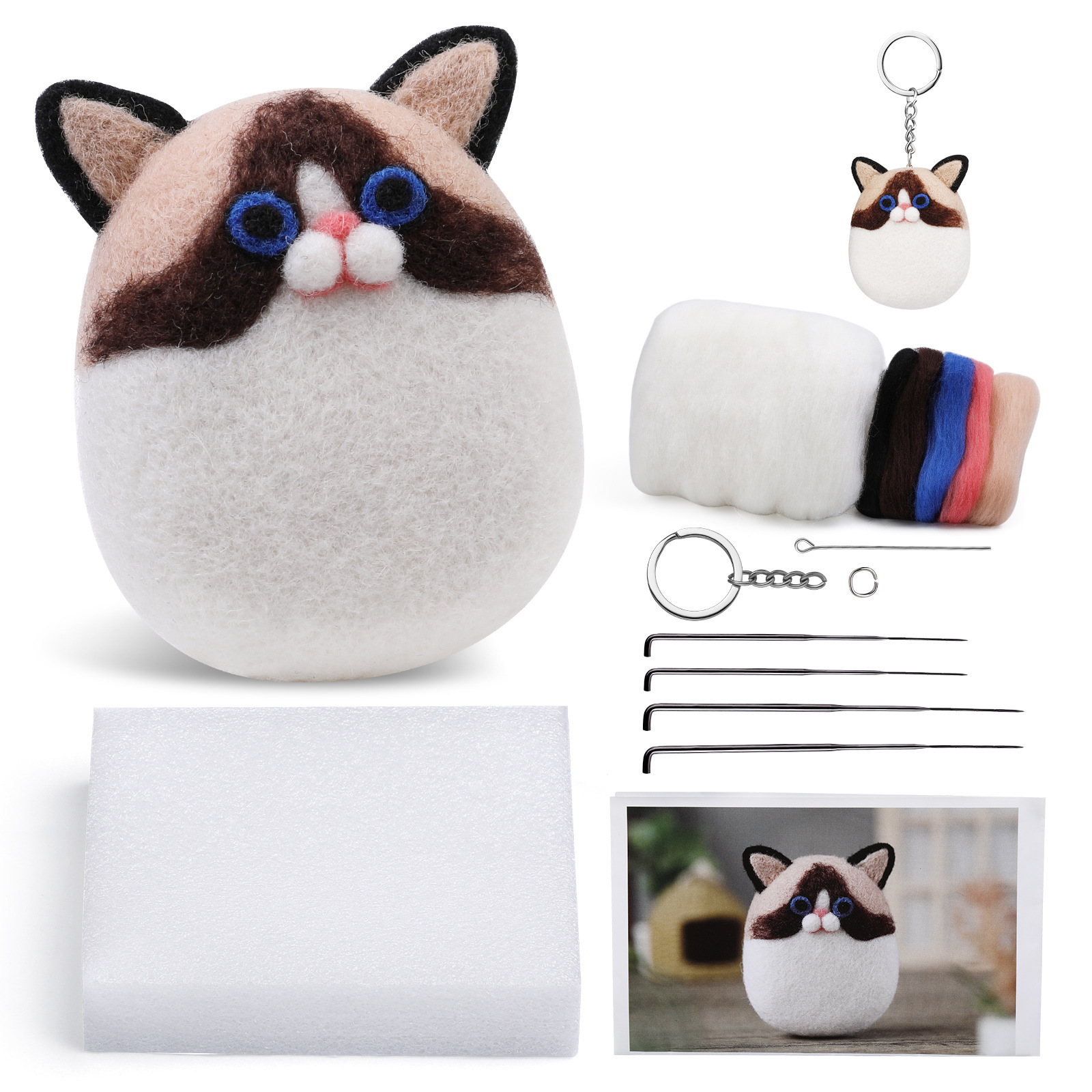 크기: 영어 교육 + 비디오; 색상: 꼭두각시 고양이 051huil