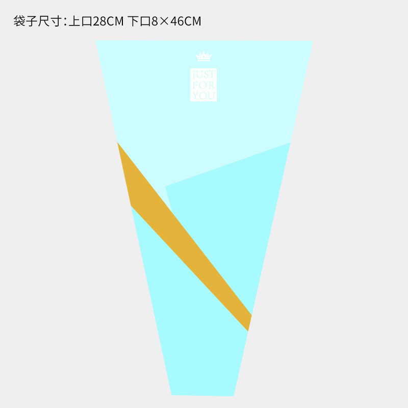 Huaxi nueva corona bolsas múltiples bolsas de rosas bolsas de ramas floristas floristas materiales de embalaje de flores